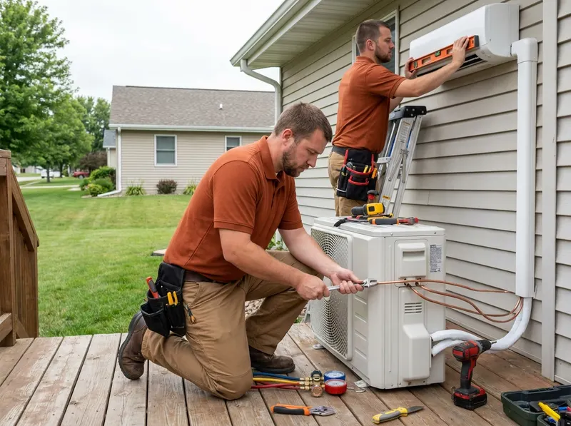 Ductless Mini-Split Installation in Indianola, IA