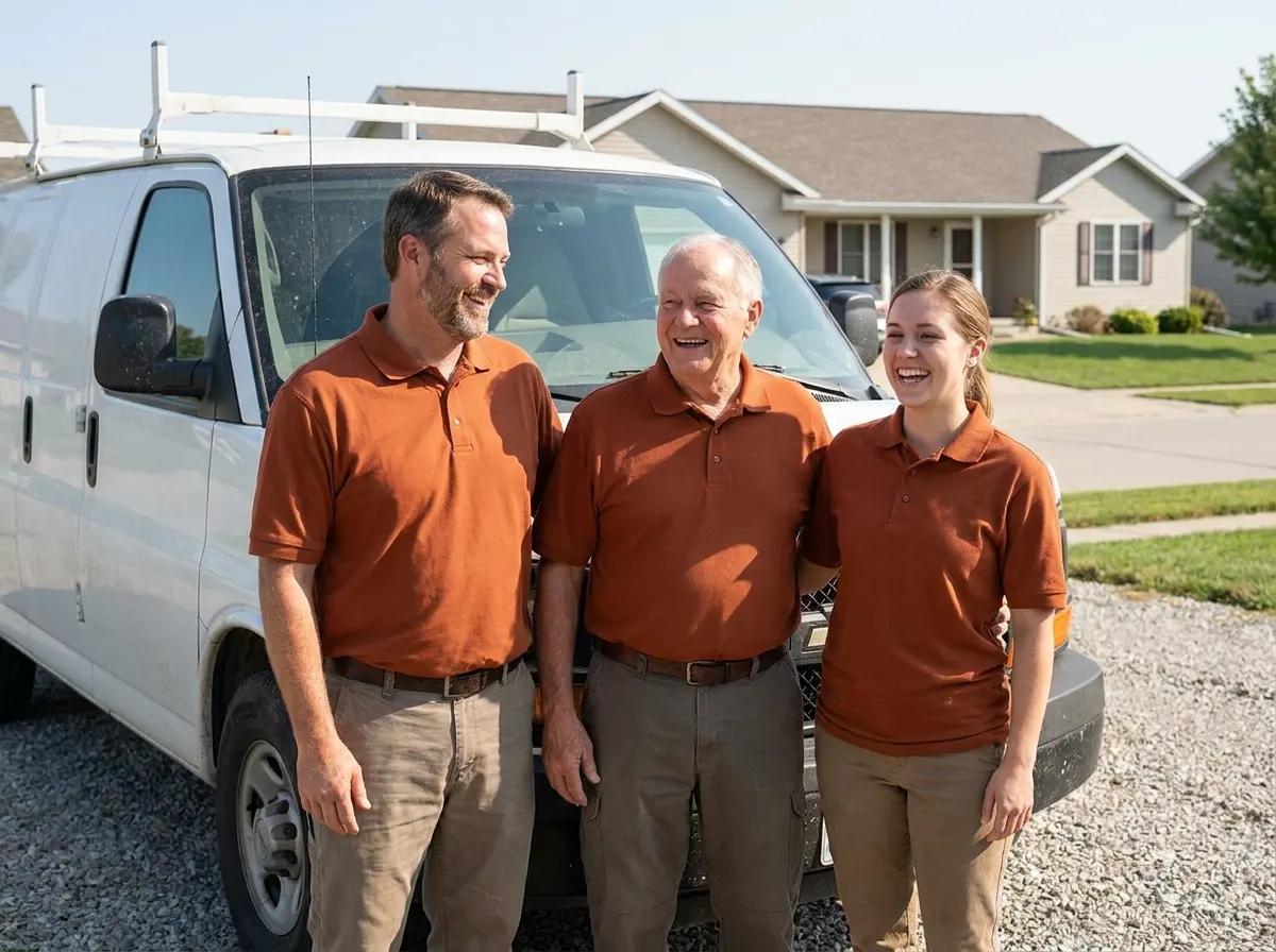 First Family HVAC hvac team in Indianola, IA